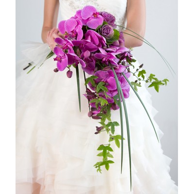 Bouquet de la mariée Orchidée